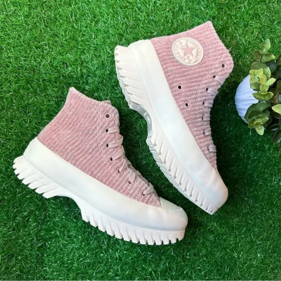 Converse Chuck Taylor All Star Ctas Lugged 2.0 Hi Stone Mauve - Picture 8 of 8